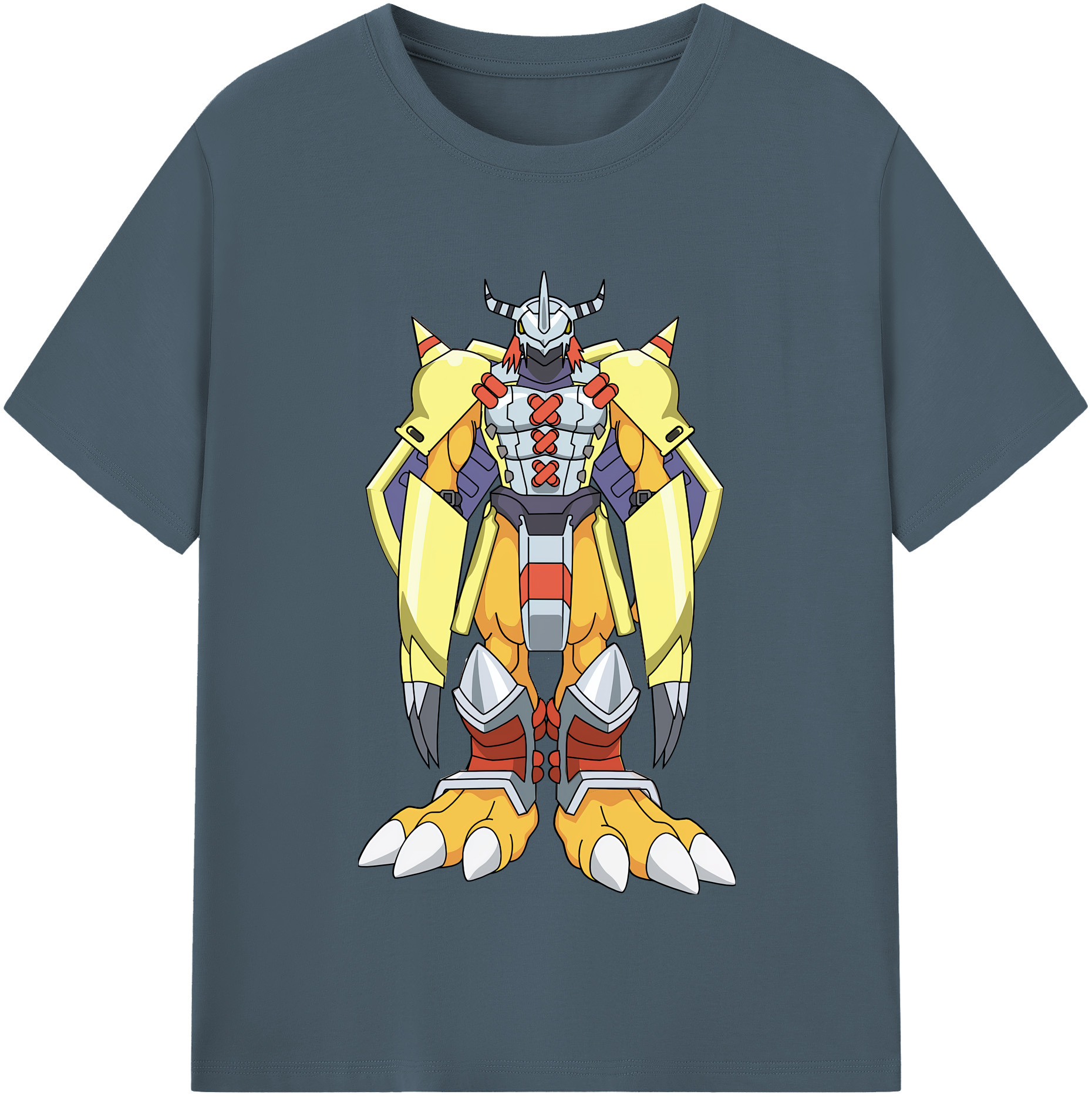 （画像用） Digimon デジタルモンスター/デジモン 綿100％半袖Tシャツ（フロントプリント）